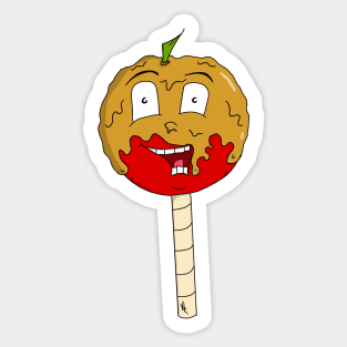 Caramel Candied Apple Cutie Sticker